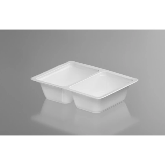 850 ml-es 50/50 arányban osztott PP doboz