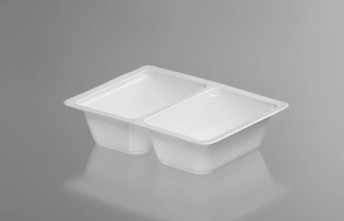 850 ml-es 50/50 arányban osztott PP doboz